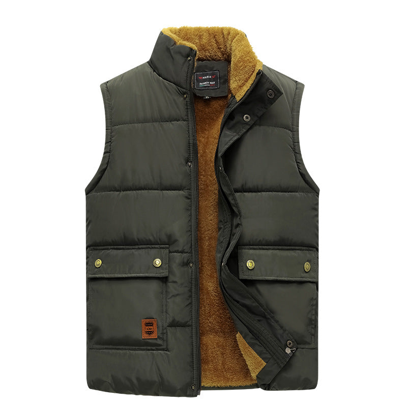 Men’s Velvet Cotton Waistcoat Vest