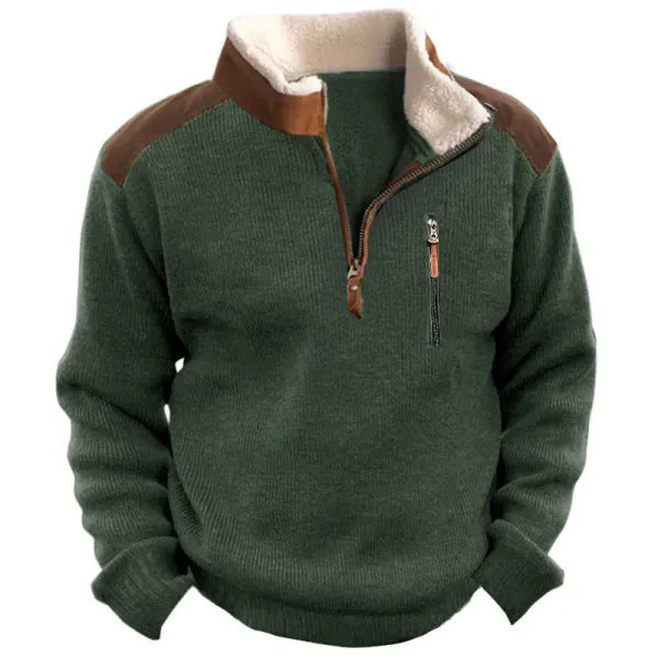 Thermal Half-Zip Men’s Sweater