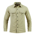 Men Quick Dry Outdoor Sun Protection Shirt