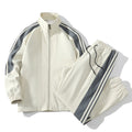 Casual Printed Sports Jacket Set for Men