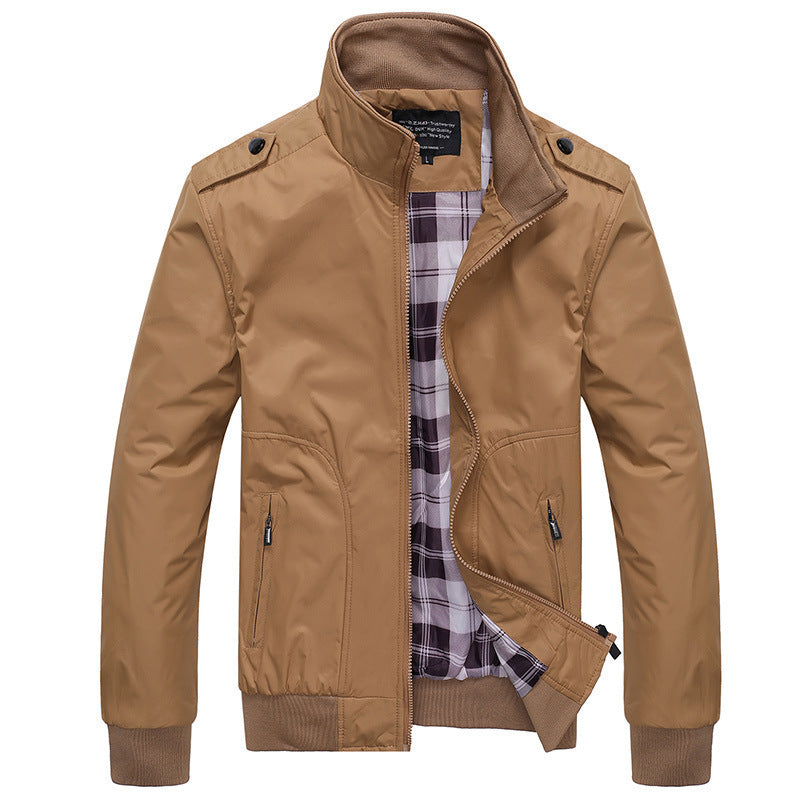 Men’s Lightweight Casual Jacket for Spring and Autumn