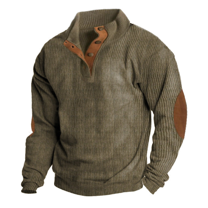 Stand Collar Outdoor Long Sleeve Casual Wear