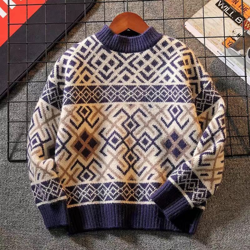 Velvet Street Style Knitwear for Boys