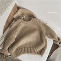 Thickened Round Neck Pullover Sweater