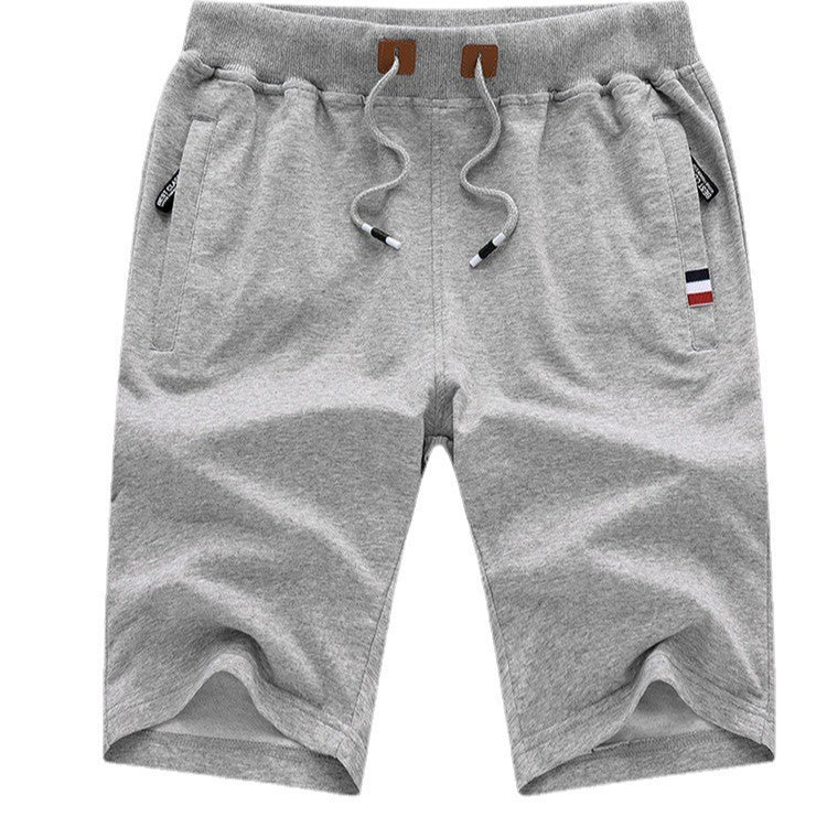 Loose Elastic Waist Mid Length Casual Shorts for Men