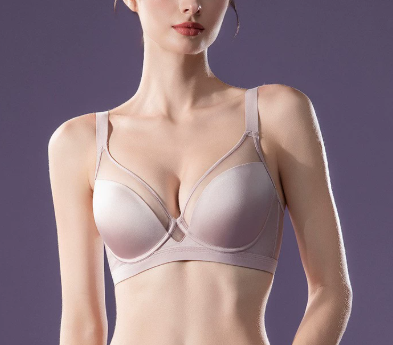 Seamless Ultra Thin Push Up Support Bra