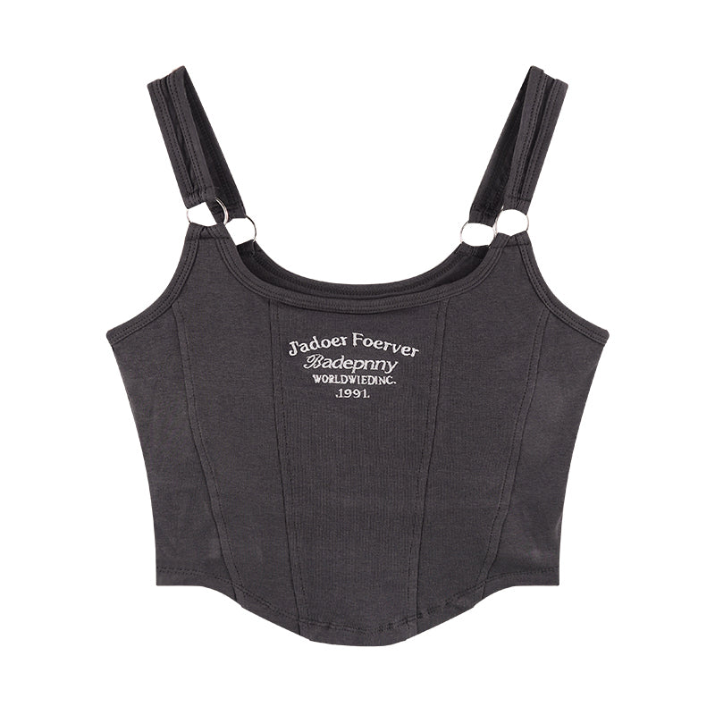 Women's Niche Summer Outerwear - Short Designer Crop Top