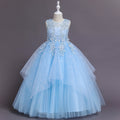Children's Sequin Flower Princess Dress – Wholesale Girls' Party & Wedding Dress - RAC25ZB293GDRESS