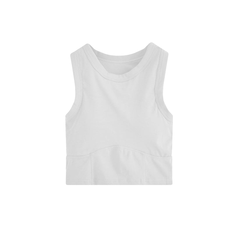 Women's Niche Sports Vest - Sweet & Hot Girl Style Crop Top