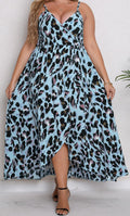 Plus Size Women's Knit Denim Dress (22)