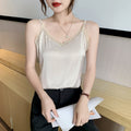 Elegant Lace Camisole Vest for Women - Soft Stretchy Real Shot Cami Top