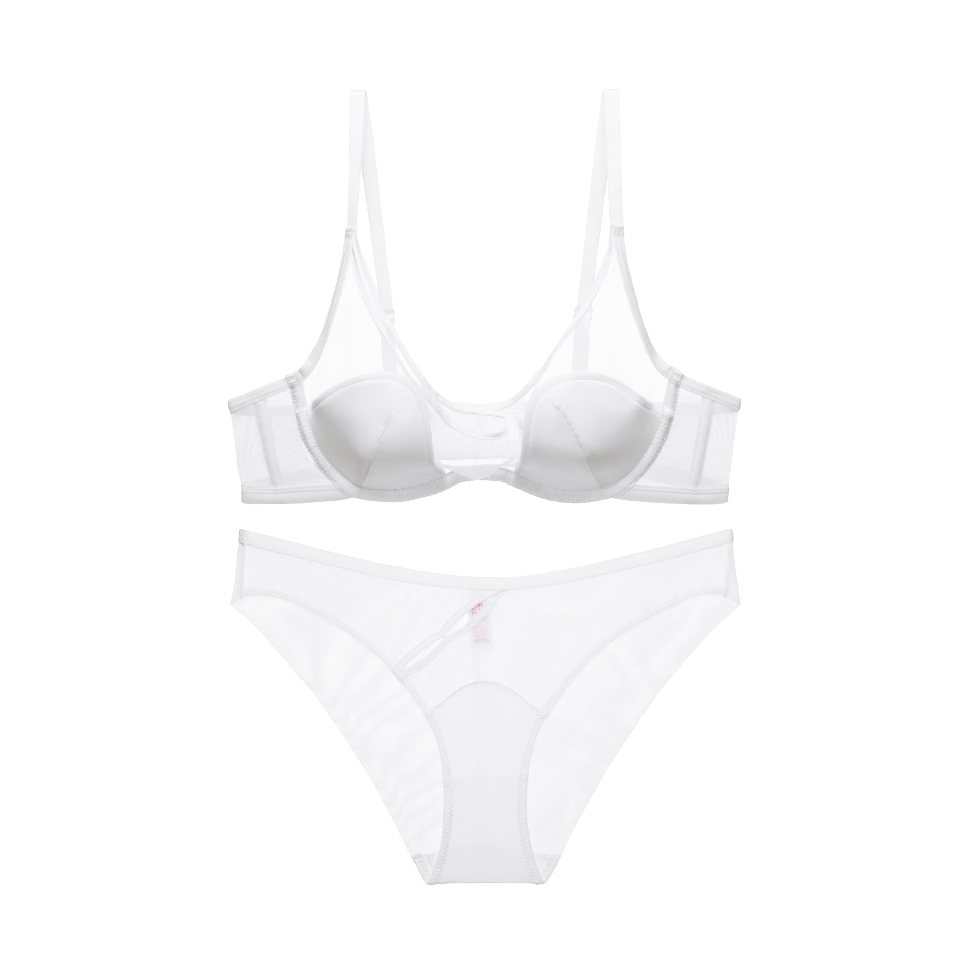 Women's Lingerie Lace Bra Set – Pure Desire Seamless Small Breast Push-Up Bra