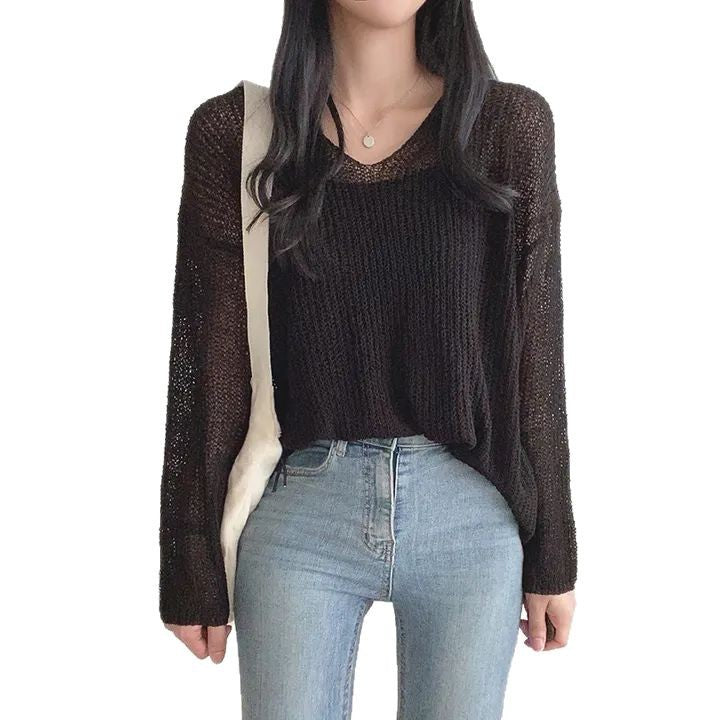 Summer Thin Sun Protection Blouse - The Perfect Light Layer for Sunny Days