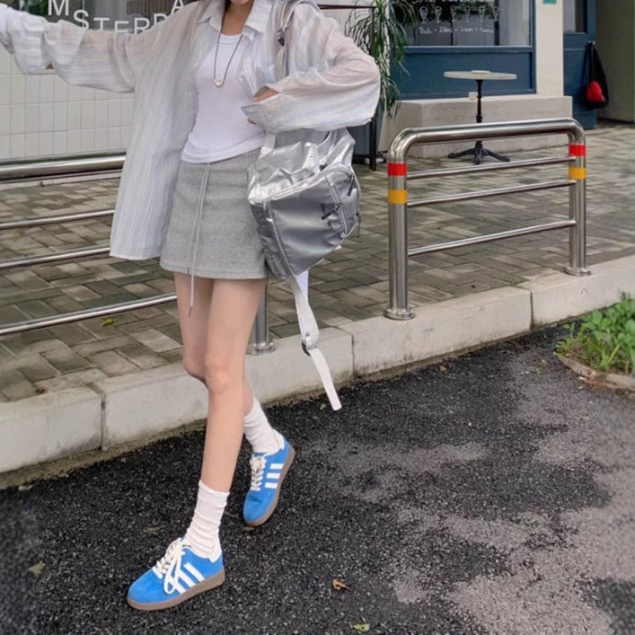 French Style Striped Shirt for Women - Effortlessly Chic Parisian Look