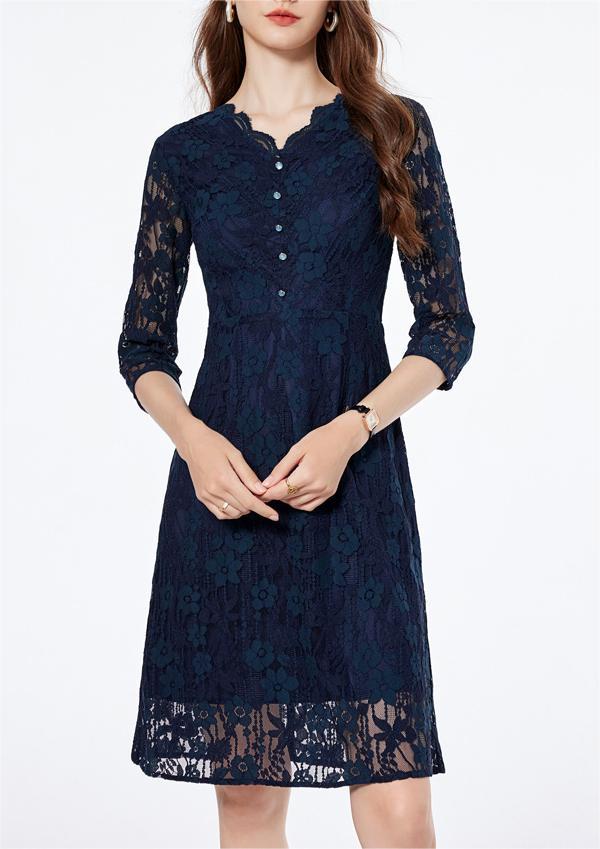 Plus Size Women's Denim Bodycon Dress (6)