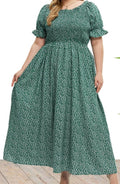 Plus Size Women's Knit Denim Dress (56)