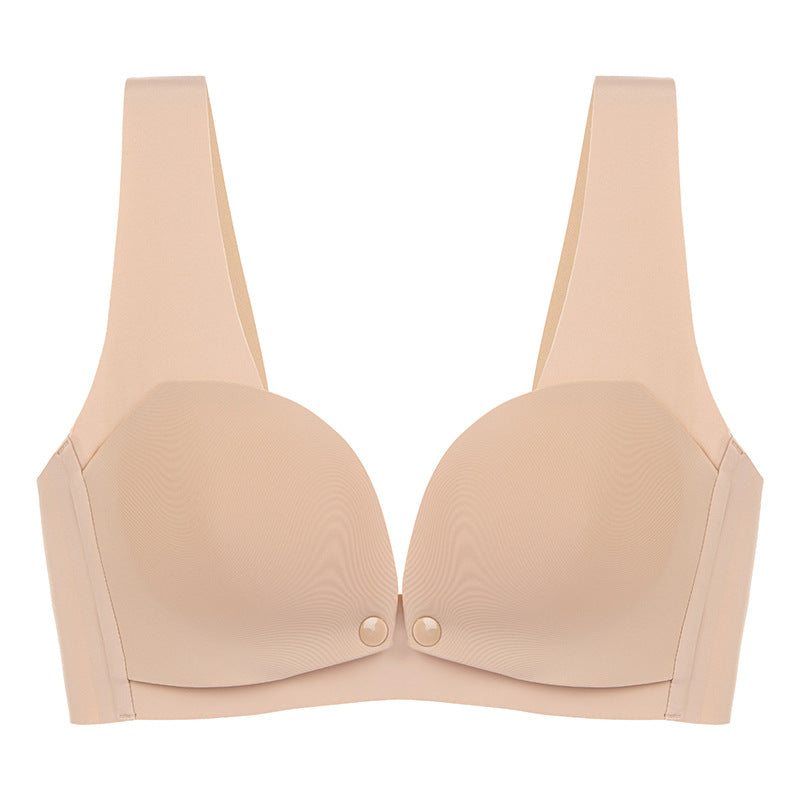 Women One-piece seamless maternity nursing bra