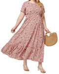 Plus Size Women's Knit Denim Dress (8)