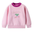 Cozy Velvet Knit One Piece Pullover for Girls