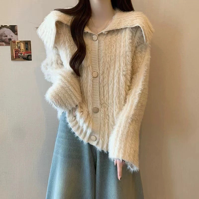 Women's Cardigan Pullover Sweater (15)