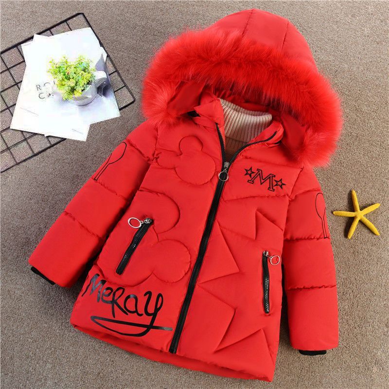 Girls' Puffer Hooded Jacket (42)
