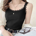 Women's Lace Camisole - Sweet & Spicy Slim-Fit Summer Top | Innerwear or Outerwear Elegance