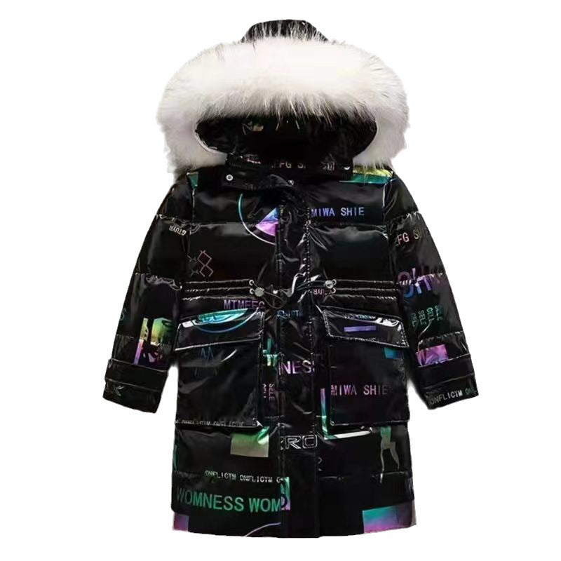 Girls' Puffer Hooded Jacket (31)