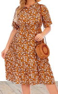 Plus Size Women's Knit Denim Dress (6)