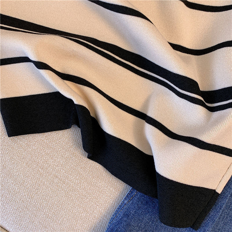 Sweet Hottie Striped Sleeveless Sweater - Summer Chic Casual Top for Women