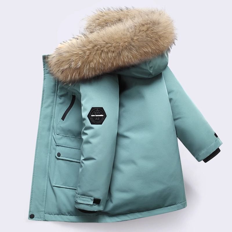 Girls' Puffer Hooded Jacket (6)