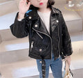 Chic Toddler Faux Leather Jacket for Trendy Girls