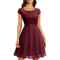 Summer Mesh Suspender Bridesmaid Dress – Elegant Flowing Medium-Length Gown