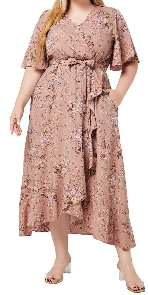 Plus Size Women's Knit Denim Dress (32)