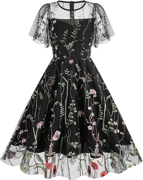 New Fashion Women’s Medium-Length Party Dress – Elegant One-Piece Evening Dress with Modern Chic Style