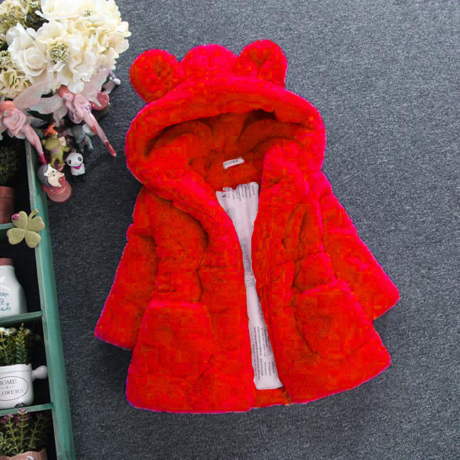 Girls' Puffer Hooded Jacket (7)