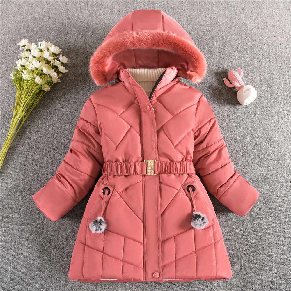 Girls' Puffer Hooded Jacket (28)