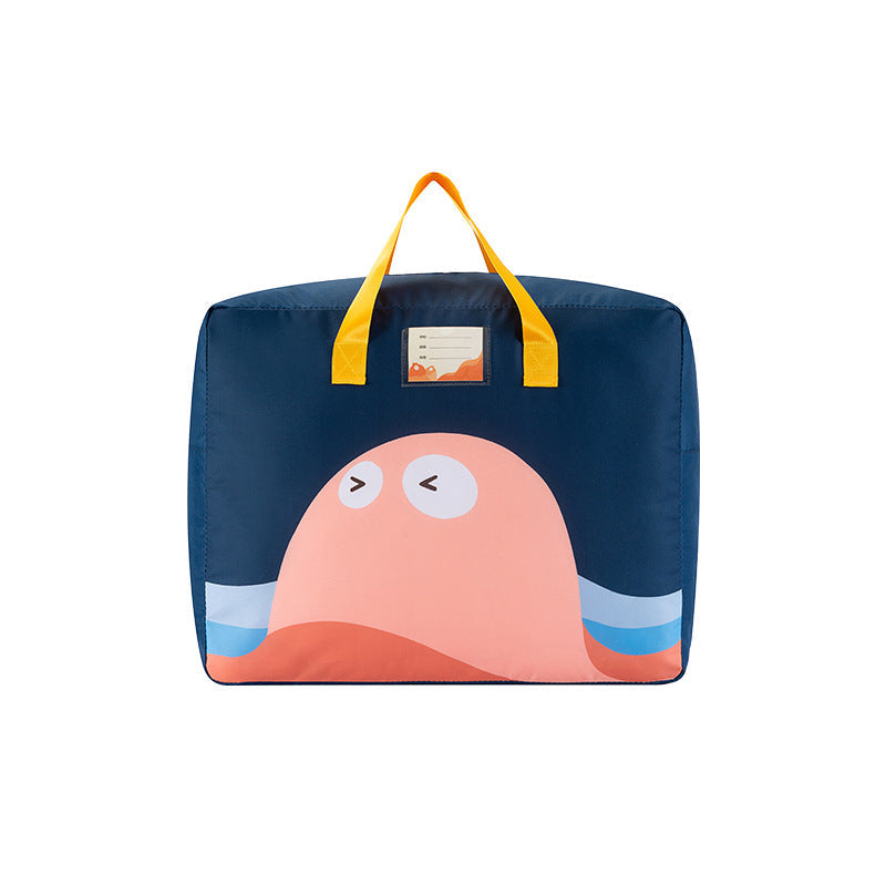 Kindergarten Cartoon Quilt Storage Bag Wholesale Oxford Cloth Large Capacity Duffel Bag Quilt Bag Clothes Organizing Bag
