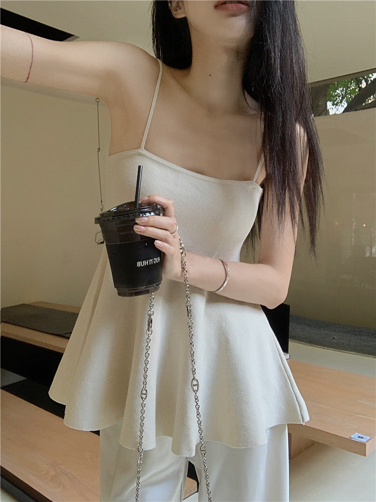 Temperament Tube Top Camisole for Women - Summer Slim Fit Sleeveless Inner & Outer Wear
