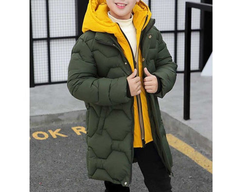 Boys' Puffer Hooded Jacket