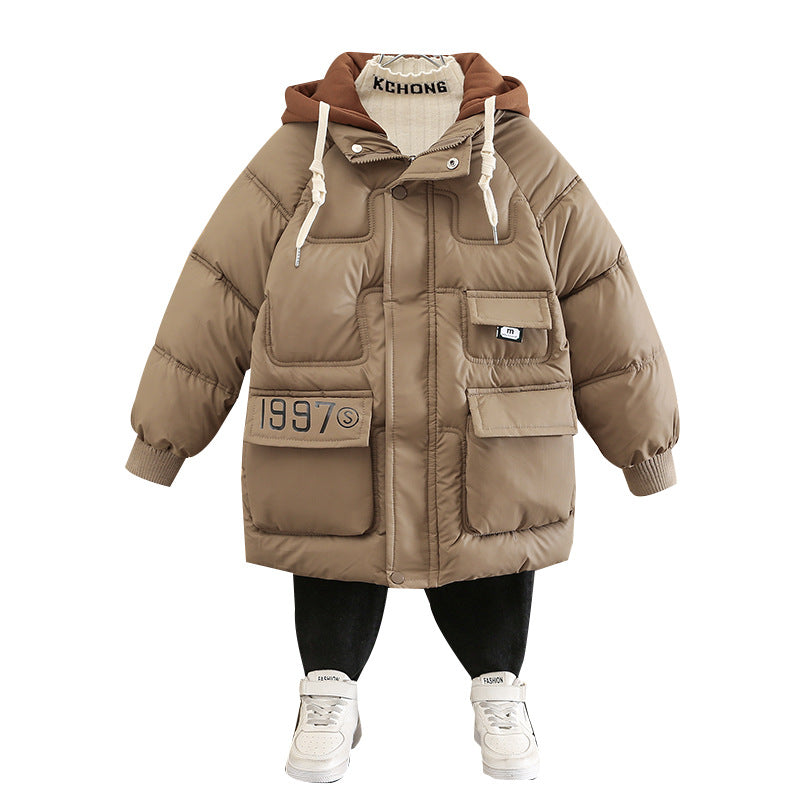 Girls' Puffer Hooded Jacket (11)