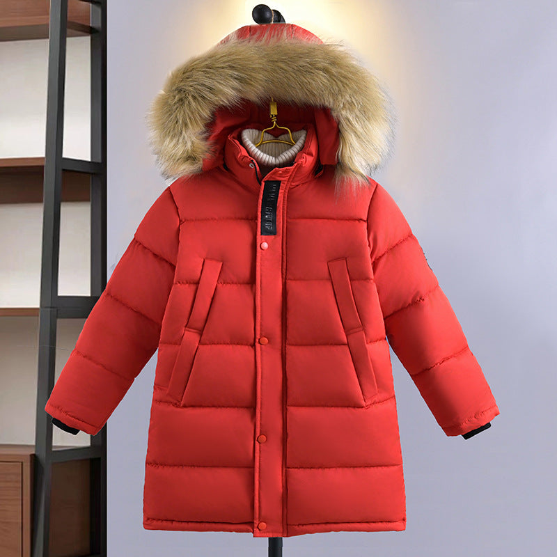 Boys' Puffer Hooded Jacket (9)