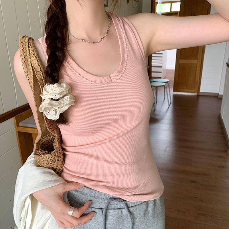 Women's High-End Sleeveless Sports Vest - Premium Summer Activewear
