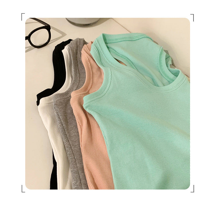 Women's High-End Sleeveless Sports Vest - Premium Summer Activewear