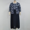 Plus Size Women's Knit Denim Dress (41)