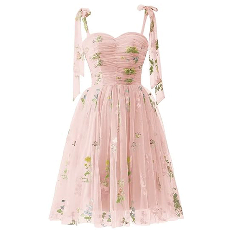 New Backless Slim Dress for Women – Elegant Beach Party & Celebrity Banquet Mini Dress