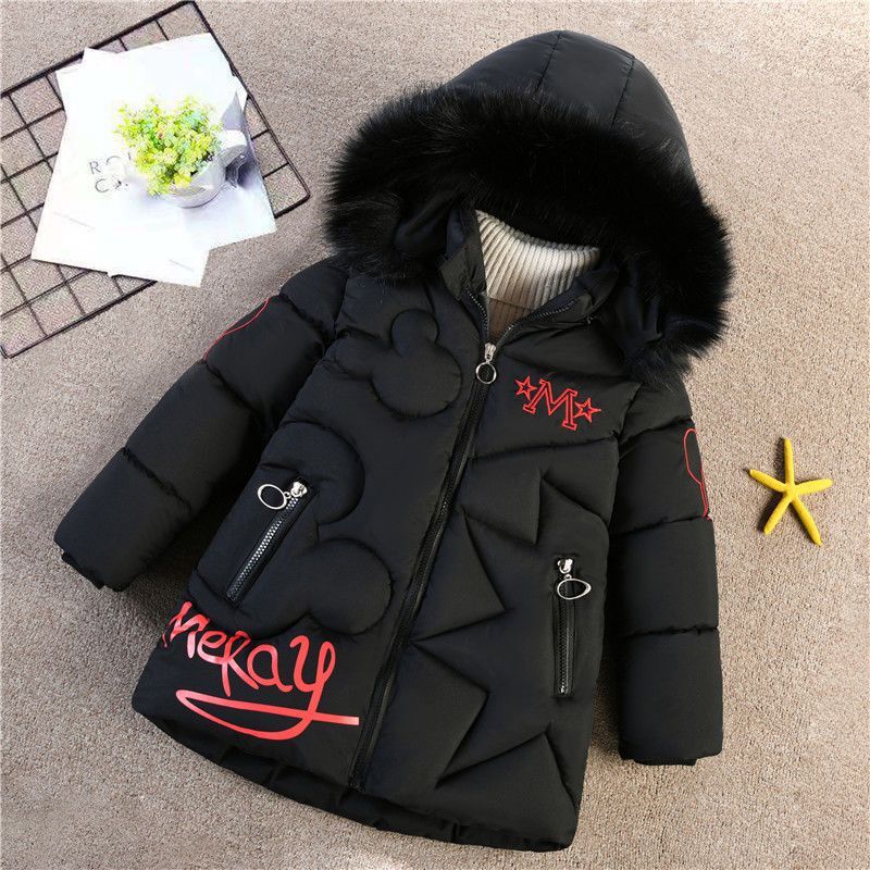 Girls' Puffer Hooded Jacket (42)