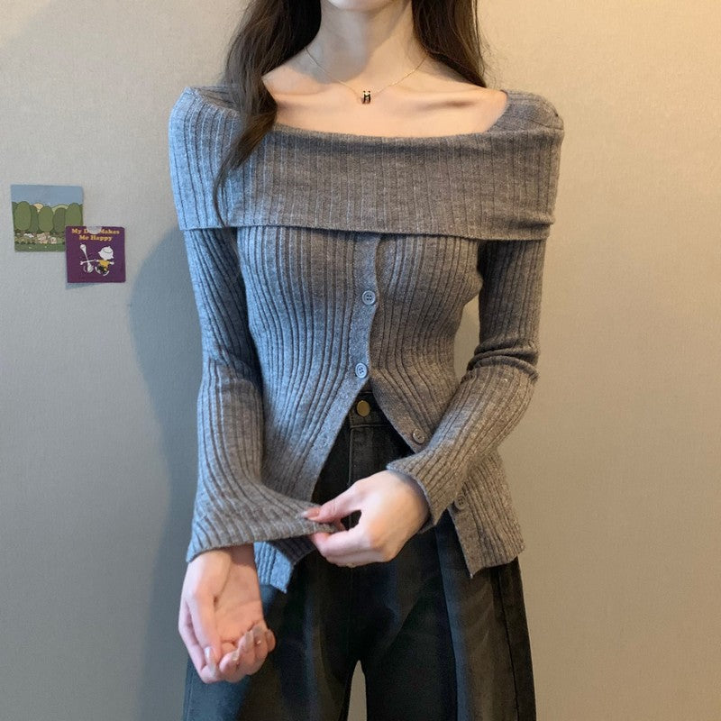 Women's Cardigan Pullover Sweater (25)