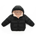 Kids Hooded winter padded jacket with warm soft lining for maximum warmth.