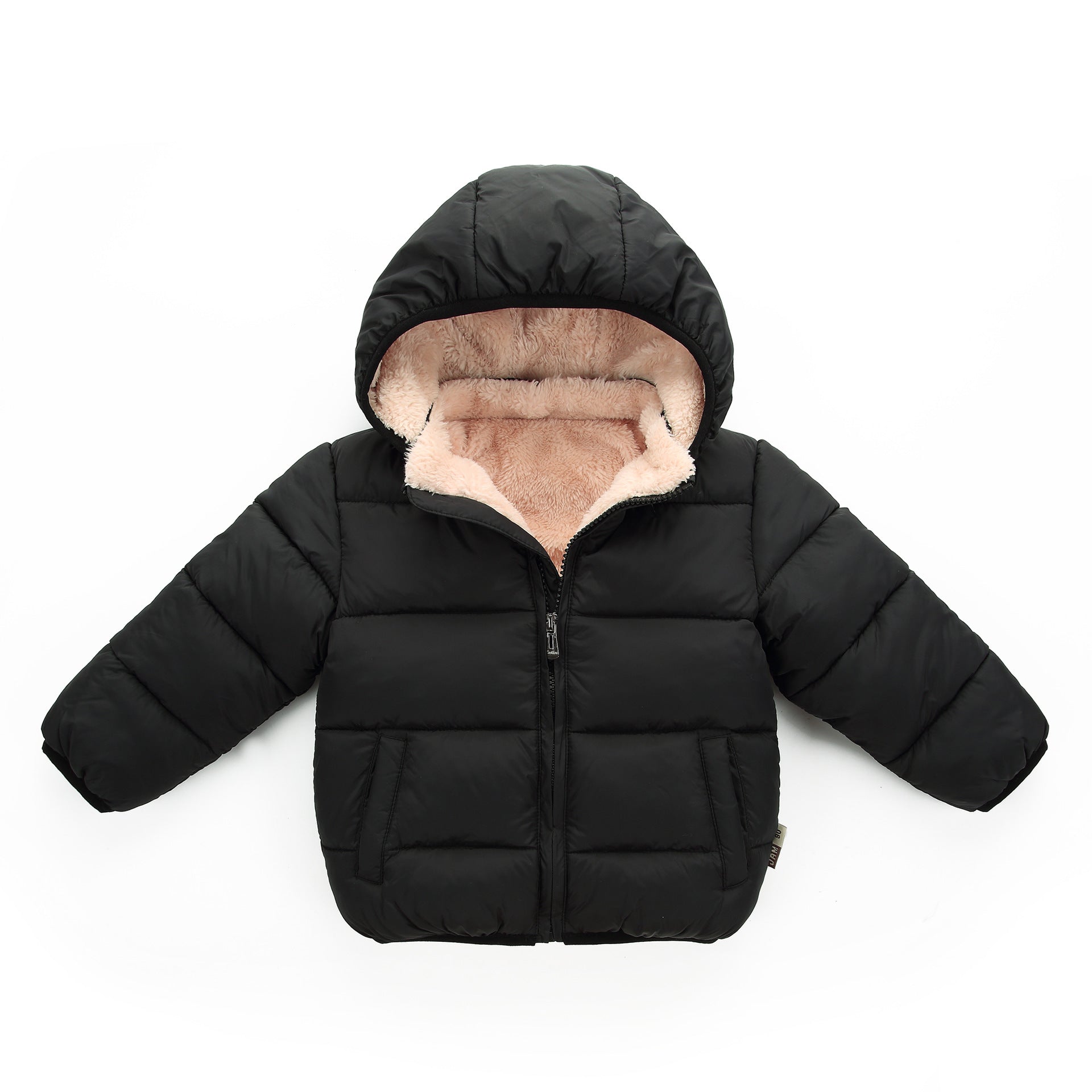 Kids Hooded winter padded jacket with warm soft lining for maximum warmth.