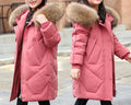 Girls' Puffer Hooded Jacket (40)